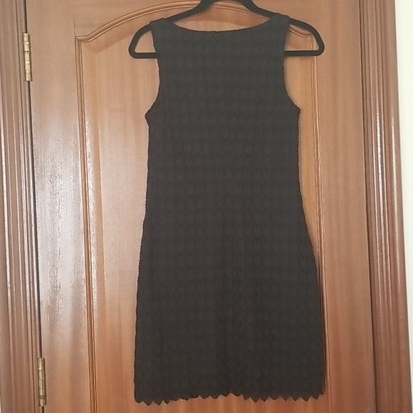 Zara black lace mini dress fully lined, size S - Picture 4 of 8